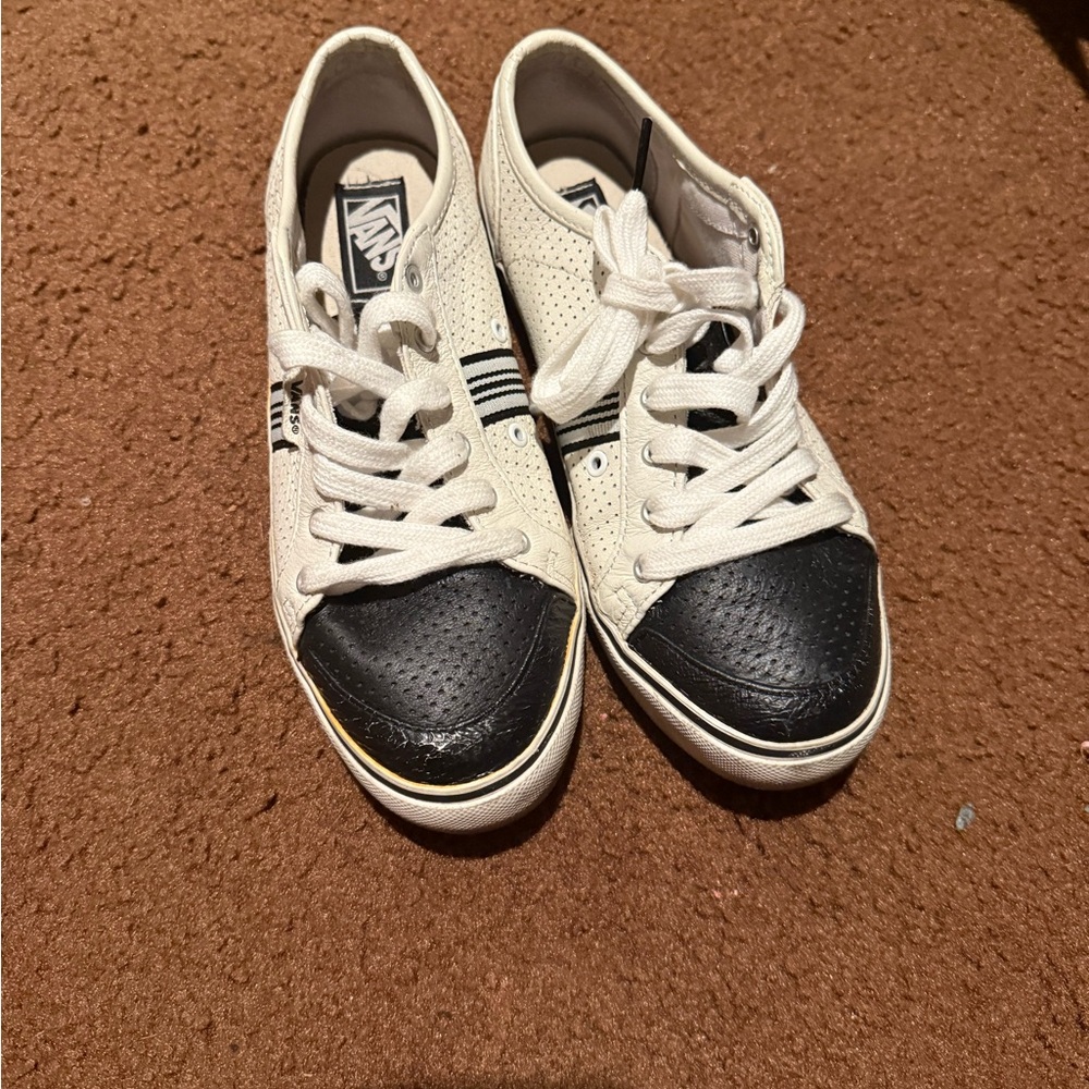 Vans Classic Black and White Low-Tops